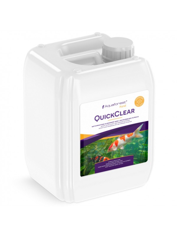 Средство для быстрой очистки и освещения воды в пруду Aquaforest Quick Clear POND 5л