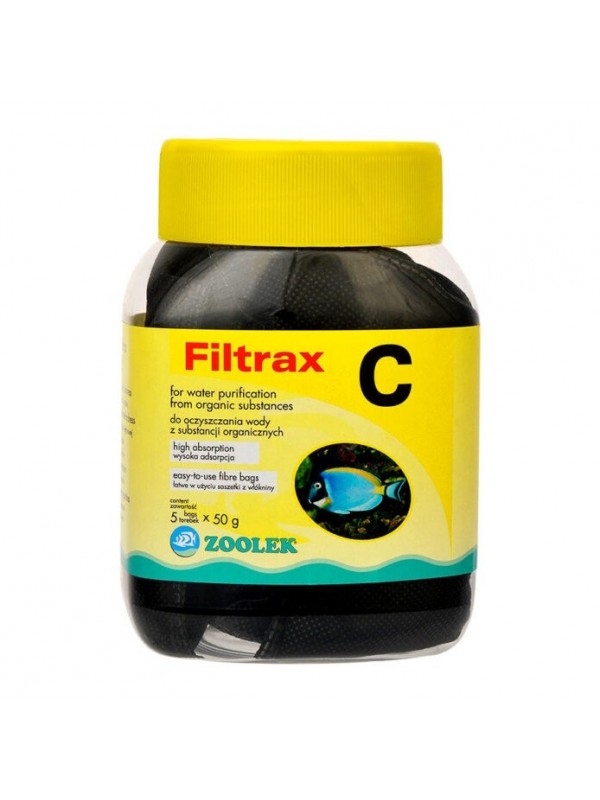 Активированный уголь Zoolek Filtrax C 5х50г (3038)