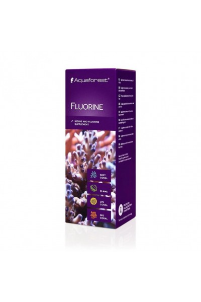 Фтор (F) для морського акваріума Aquaforest Fluorine 50 мл - добавка для коралів і флуоресценції