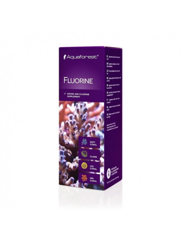 Фтор (F) для морського акваріума Aquaforest Fluorine 50 мл - добавка для коралів і флуоресценції