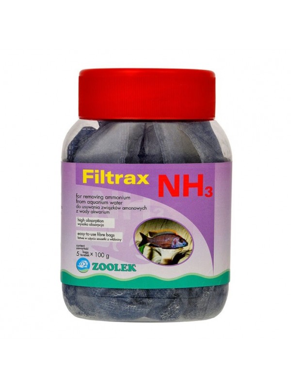 Наполнитель для удаления NH3 Zoolek Filtrax NH3 5х100г (3058)