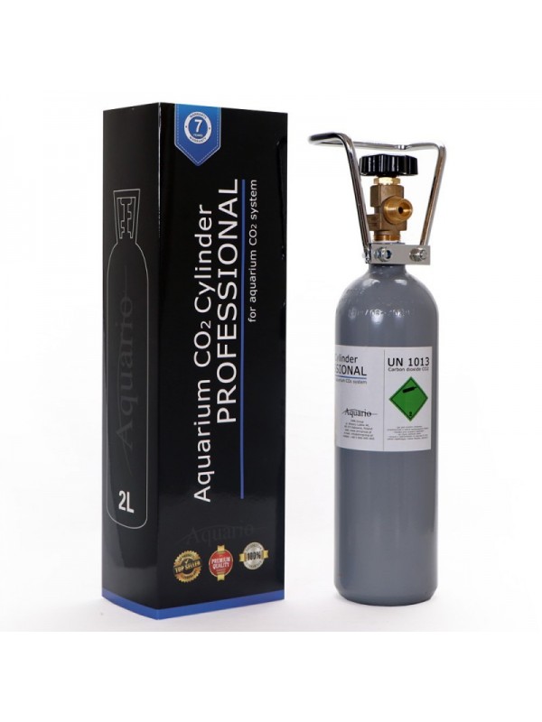 Баллон CO2 многоразовый Aquario BLUE 2л 47см (ACO2-2L)