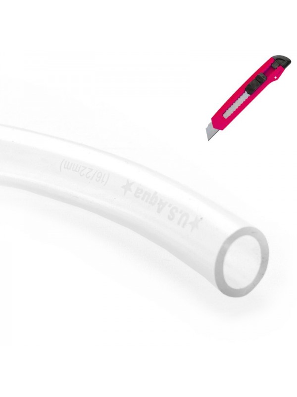 Шланг U.S.AQUA Clear Hose прозрачный 16/22 1м. (u-s-aqua-clear-hose-16-1)