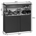 Акваріумний комплект Eheim vivaline LED 240 1x16.3W (LED) oak grey/bronze з тумбою (0613062)
