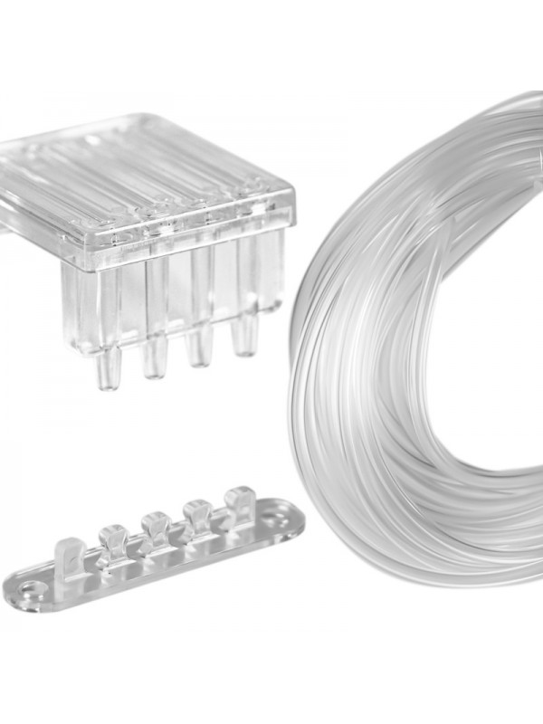 Набор шлангов с держателями Chihiros Dosing Tube Holder 10м 2/4мм для дозатора удобрений