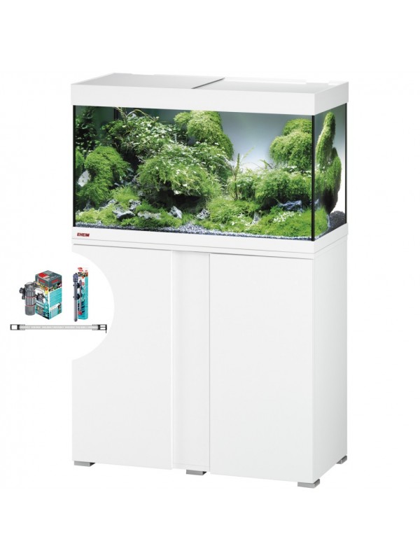 Аквариумный комплект Eheim vivaline LED 126 1x10.6W (LED) белый с тумбой (0613003)