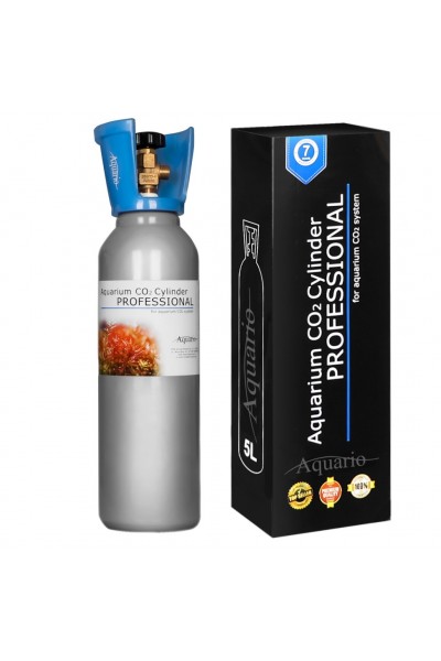 Балон CO2 багаторазовий Aquario BLUE 5л 57см (ACO2-5L)