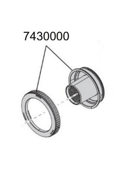 Кришка насоса для Eheim skimmarine 600 (7430000)