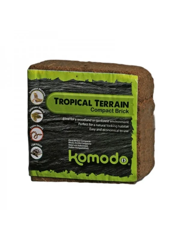 Підкладка з кокосового волокна Komodo Tropical Terrain Brick 4л (46000)