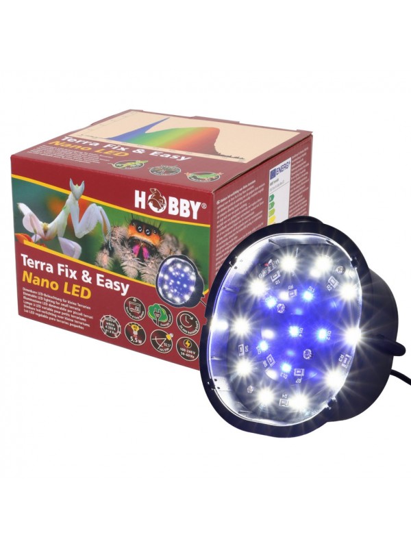 Светильник LED для террариумов Hobby Terra Fix & Easy Nano LED 5.5 W (37610)