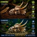 Декорация черепа дракона Hobby Dragon Skull M 19,5×14,5×13,5 см для аквариума и террариума (32075) Декорация черепа дракона Hobby Dragon Skull M 19,5×14,5×13,5 см для аквариума и террариума (32075)