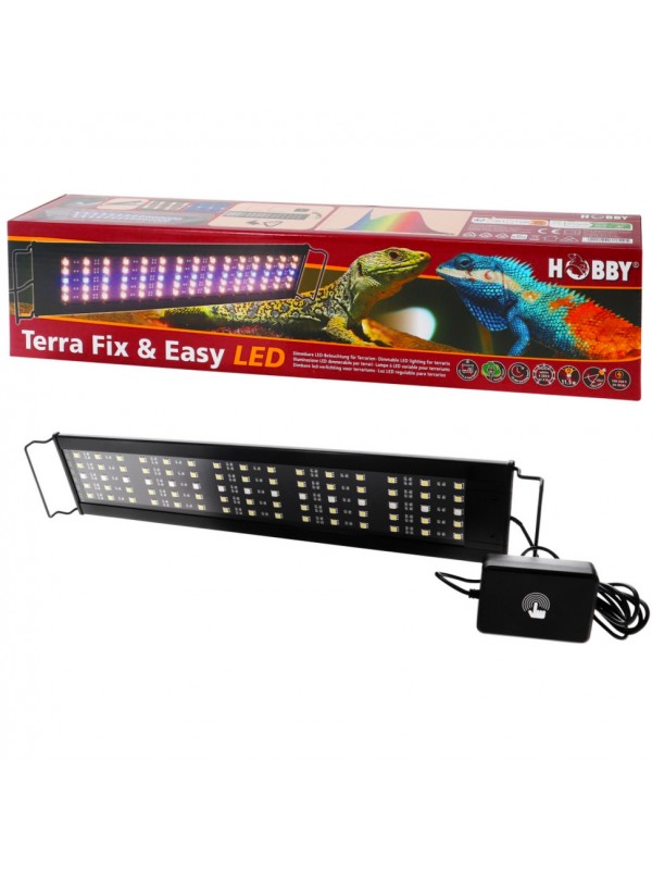 Светильник LED для террариумов Hobby Terra Fix & Easy LED 11.5 W (37614)