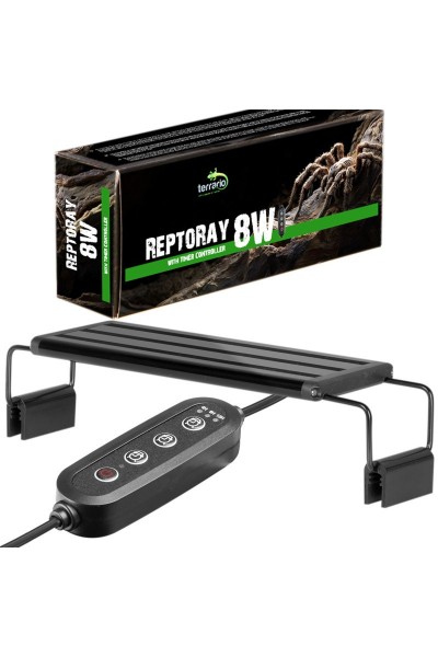 Светильник LED для террариумов с контроллером времени Terrario ReptoRay 8W