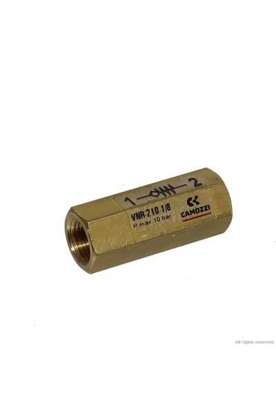 Обратный клапан Camozzi VNR-210-1/8 (VNR-210-1/8)