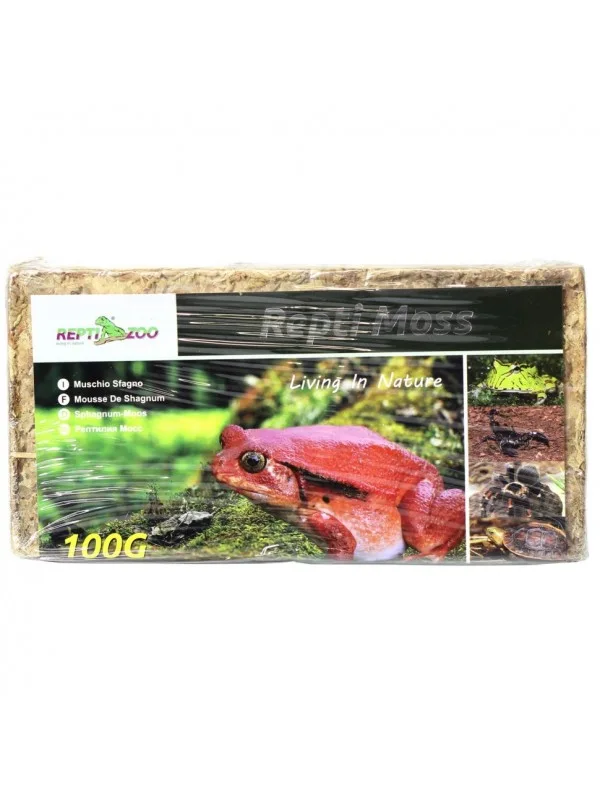 Сфагновий мох Repti-Zoo Sphagnum moss 100г. 4.5л. (SB031)