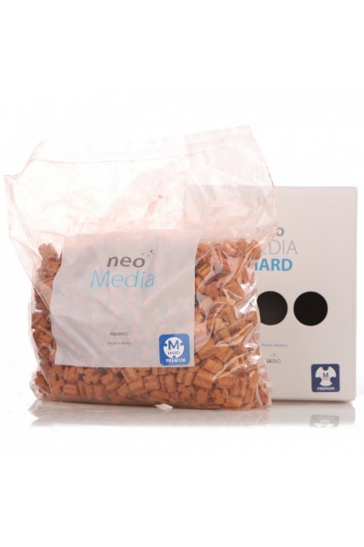 Наполнитель для биофильтрации повышающий pH Aquario Neo Media Hard 1л (neomedia-h1)