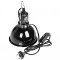Светильник глубокий рефлекторный Terrario Biosphere Light 75W для локального обогрева террариумов с керамическим патроном E27