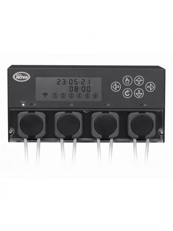 Дозатор добрив четирьохканальний Aqua Nova 4x50 мл/хв (NXDP-4)