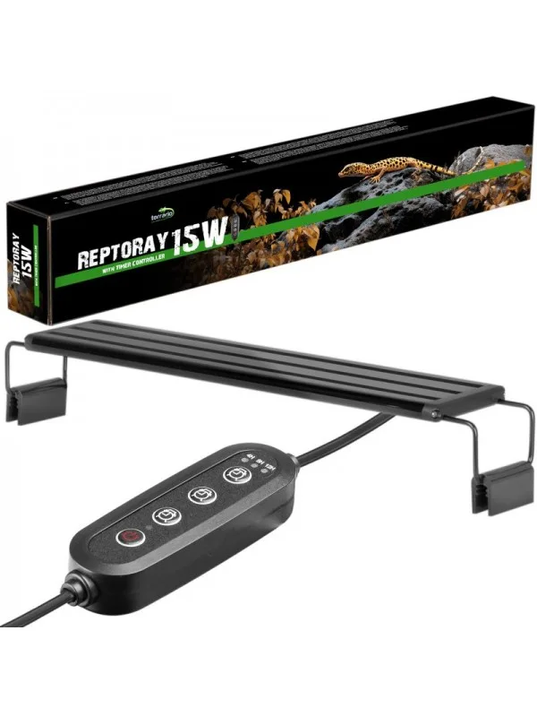 Світильник LED 50-60см для тераріумів з контролером часу Terrario ReptoRay 15W