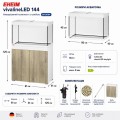 Аквариумный комплект Eheim vivaline LED 144 1x10.6W (LED) artic/wood с тумбой (0613094) Аквариумный комплект Eheim vivaline LED 144 1x10.6W (LED) artic/wood с тумбой (0613094)