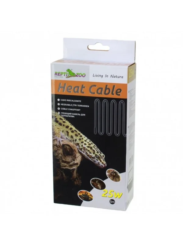 Нагревательный кабель 5м Repti-Zoo Heat Cable 25W (RS5025)