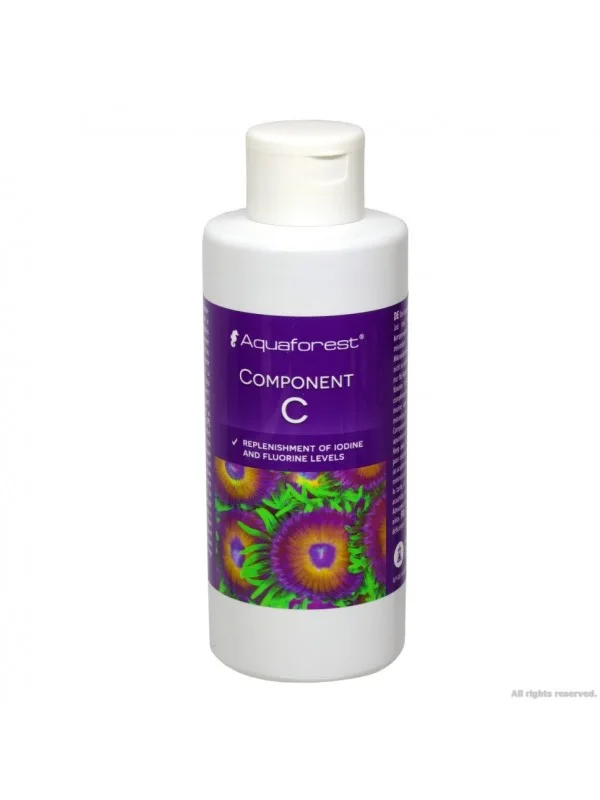 Йод и фтор для морского аквариума Aquaforest Component C 250мл (732383)