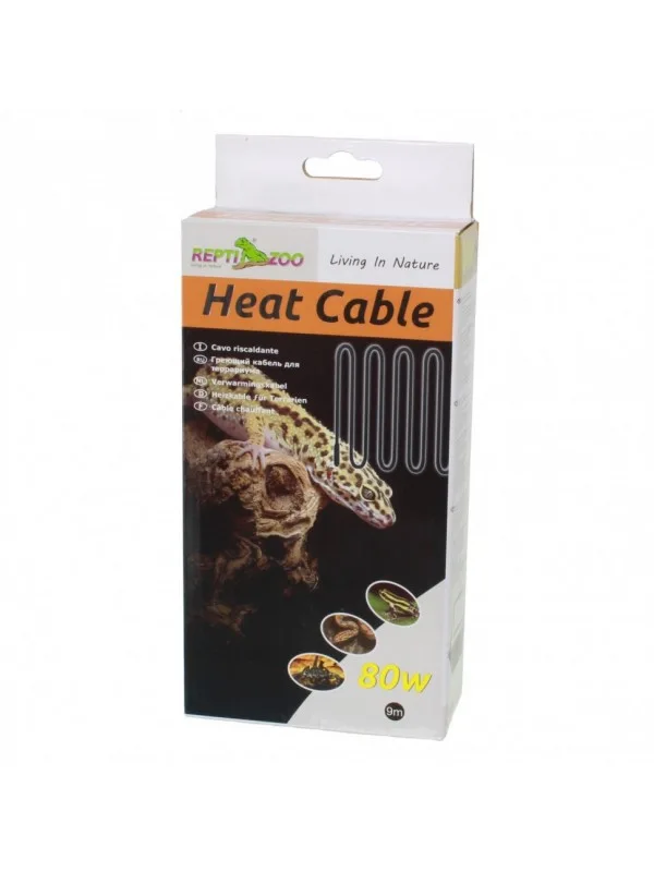 Нагревательный кабель 9м Repti-Zoo Heat Cable 80W (RS9080)