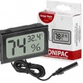 Цифровой термометр-гигрометр Kruger Meier Elonipac LCD с датчиком на кабеле 200 см