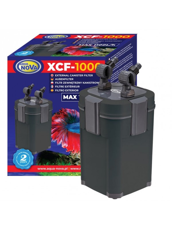 Внешний фильтр Aqua Nova с UV стерилизатором до 200л (XCF-1000)