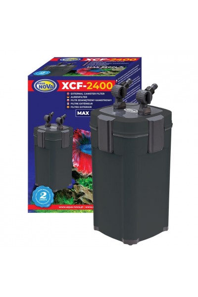 Зовнішній фільтр Aqua Nova з UV стерилізатором до 500л (XCF-2400)