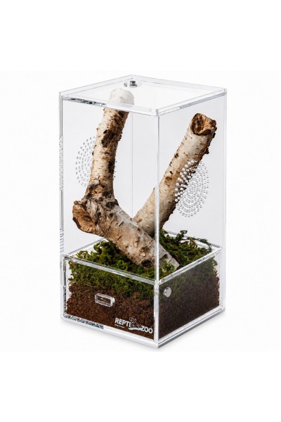 Террариум акриловый Repti-Zoo Easy Clean Acrylic ACR46 10×10×20 см для насекомых, пауков