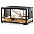 Тераріум Repti-Zoo 60x45x32см зі скляними дверцятами, замком та водостійким дном (RK0117N)