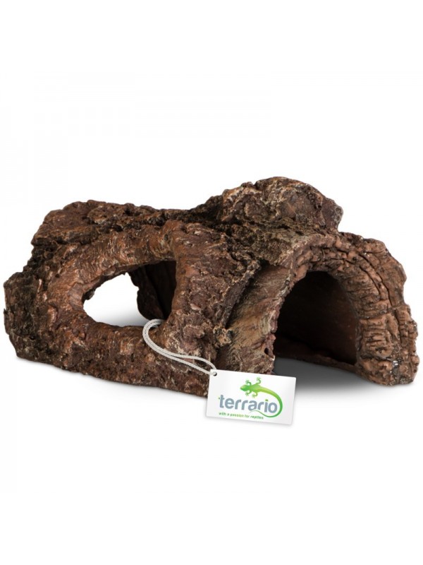 Декорация укрытие Terrario Wood Cave S 14x9x7см (15108)