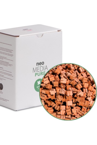Наповнювач для біофільтрації з нейтральним pH Aquario Neo Media Pure Quad 1л.