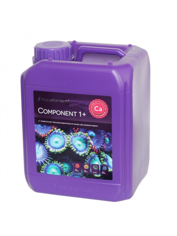 Кальций и микроэлементы для рифового аквариума Aquaforest Component 1+ 5л. метод Баллинга
