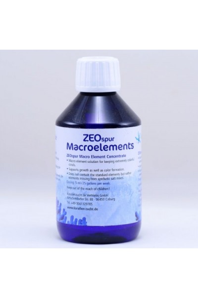 Korallen-Zucht ZEOspur Macroelemente 250 ml