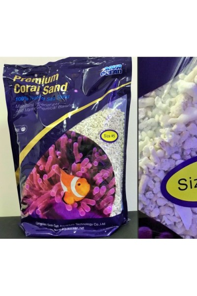 Premium Coral Sand (коралловый песок фракция 5-8мм) 5 кг