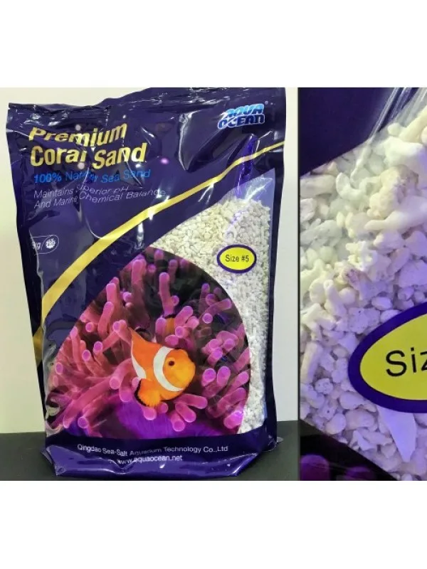 Premium Coral Sand (коралловый песок фракция 5-8мм) 5 кг