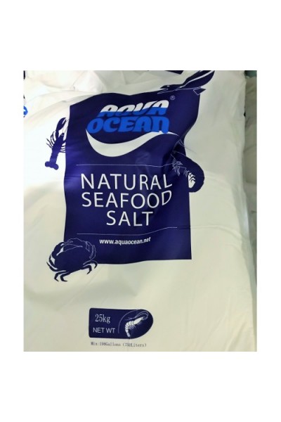 Aqua Ocean Natural Seafood Salt 25 кг (коммерческая соль)