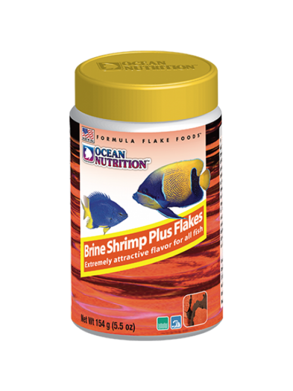Ocean Nutrition Brine shrimp plus Flakes 156 г