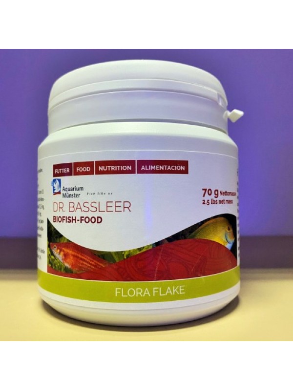 Dr. Bassleer Biofish Food flora flake. Пластівці 70 гр