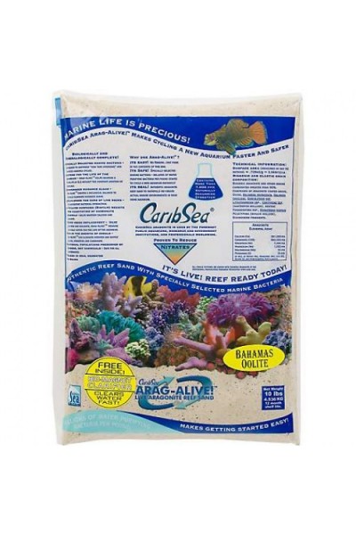 CaribSea Arag-Alive Bahamas Oolite 9,07 кг