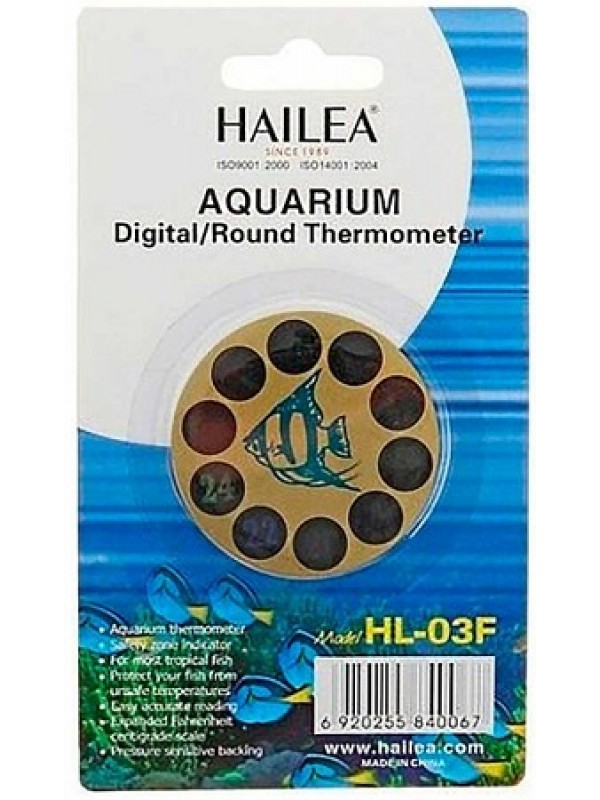 Термометр аквариумный LCD Hailea HL-03F